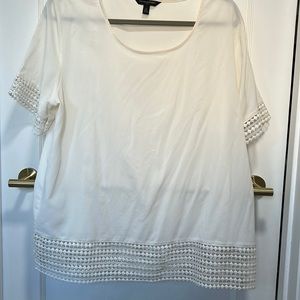 Banana Republic cream top
